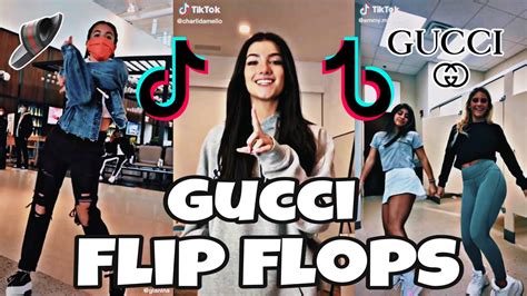 gucci flip flops white|Gucci Flip Flops tiktok song.